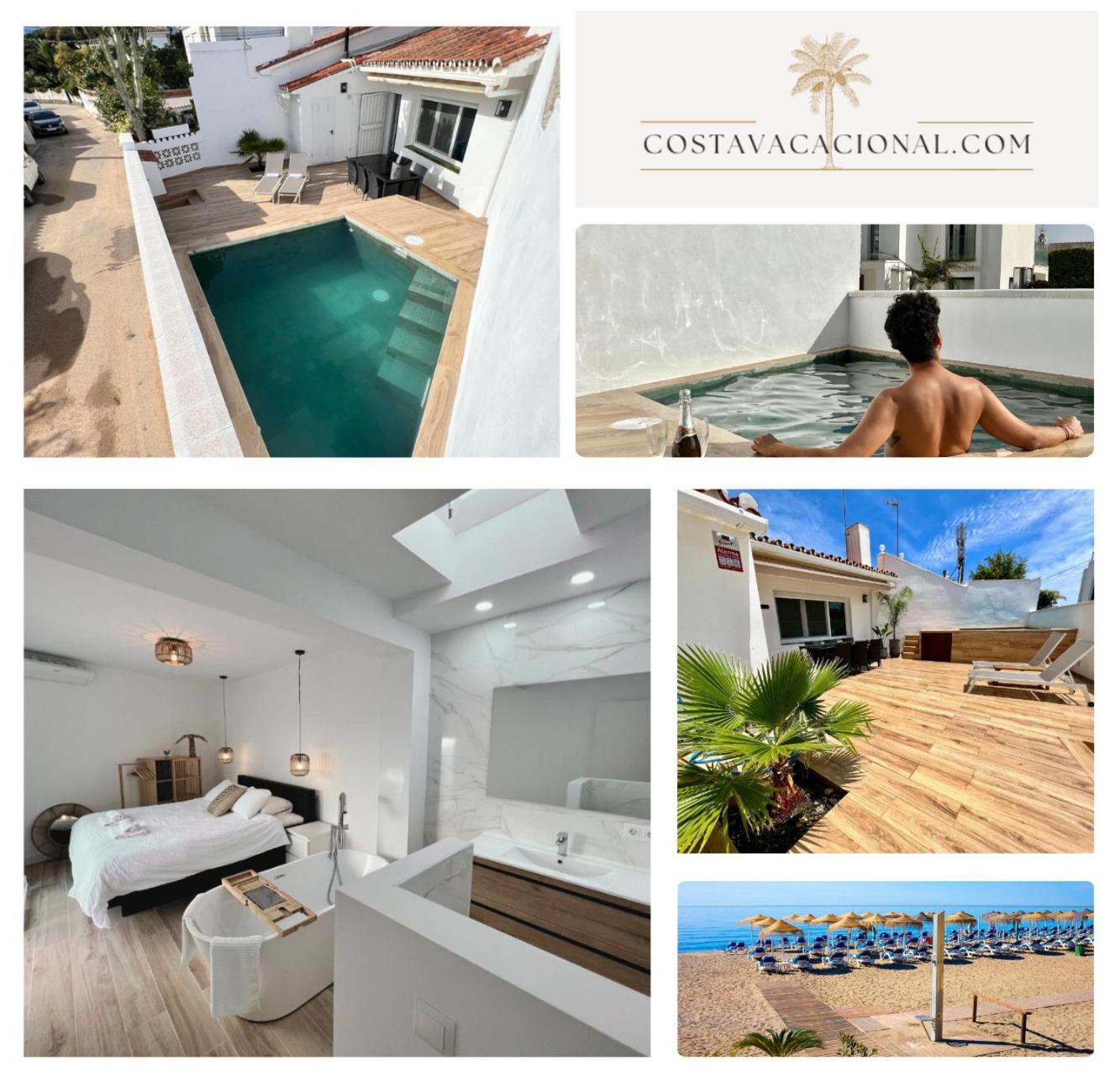 Karibu beach&pool Villa Marbella Bagian luar foto